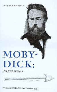 Signed title page of Moby Dick.